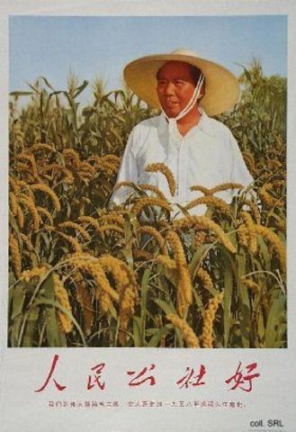 Mao begins his Great Leap Forward campaign.