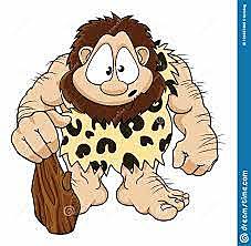 Hombre de las cavernas.