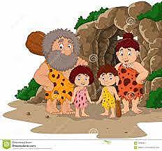 El hombre forma una familia.