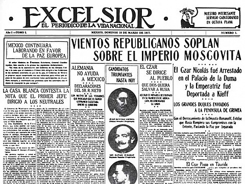 CREACIÓN DEL PERIÓDICO EXCELSIOR