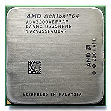 AMD's Athlon 64, becomes available to the consumer market.