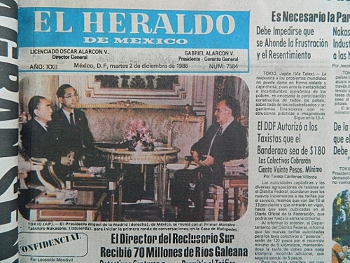 nacimiento de el heraldo de mexico