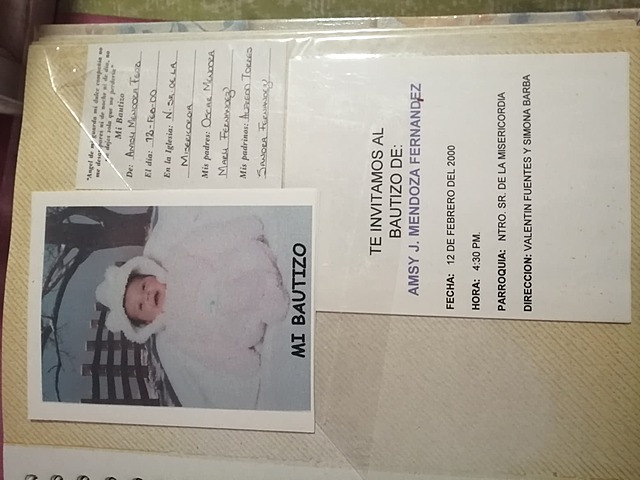 Mi bautizo