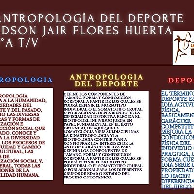Timeline: ACTUALIDAD EN ANTROPOLOGÍA DEL DEPORTE:  INVESTIGACIÓN Y APLICACIÓN