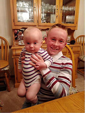 My cousin Bryce was born