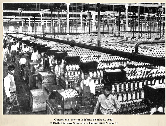 Huelgas en las Industrias Textiles