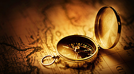 Timeline: la brujula