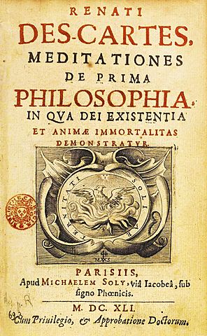 Descartes publica Meditaciones Metafísicas