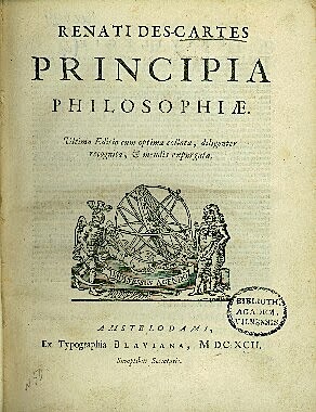 Descartes publica Principios de la Filosofía