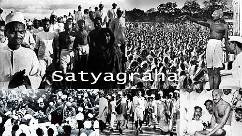 Gandhi y satyagraha «insistencia en la verdad»