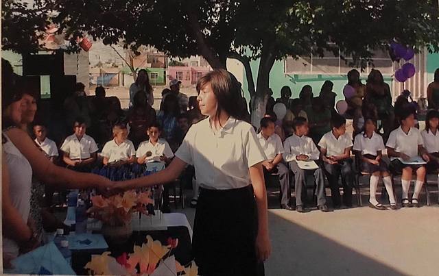 Graduación de la primaria.