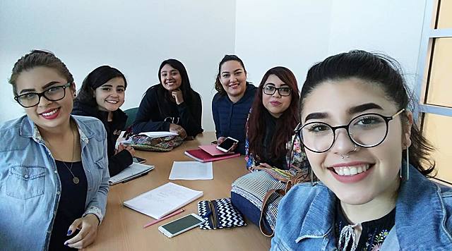 Primeros días de universidad.