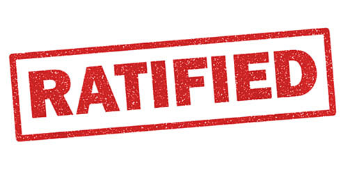 First National Gov't Ratified