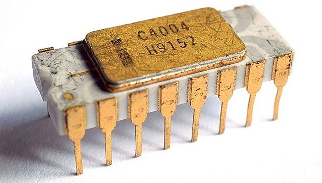 First Microprocessor: Intel 4004
