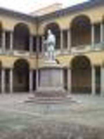 Professor of Physics at Pavia.