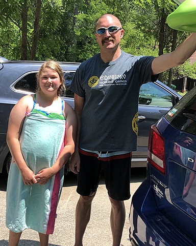 I mastered paddleboarding