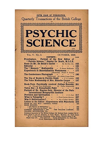 British College of Psychic Science (Sr. y Sra. Hewat McKenzie)