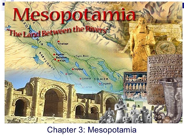 Mesopotamia- sivilisasjonens vugge