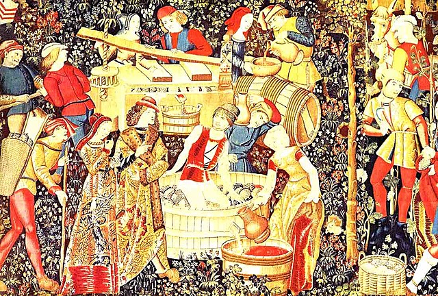 Conservación del vino