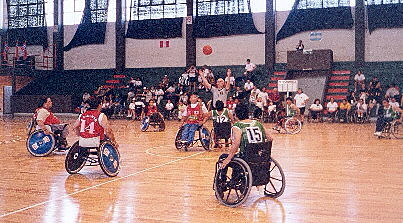 Baloncesto en silla