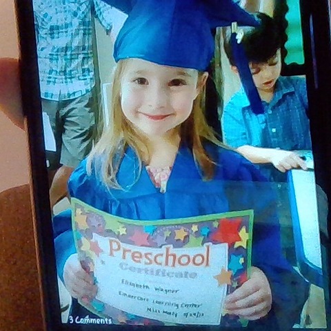 Graduade from Preschool