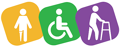 Atletas con diferentes discapacidades participaron en los juegos paraolimpicos