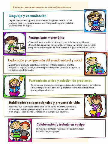 Plan de Estudios para la Educación Preescolar