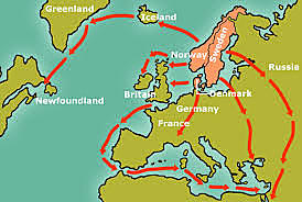 Leif Erickson my Scandinavia.