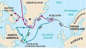 Leif Erickson: Sponsered by the country of scandinavia