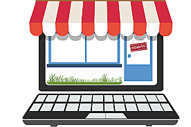 primera venta Online por catálogos (Nacimiento E- comerce)