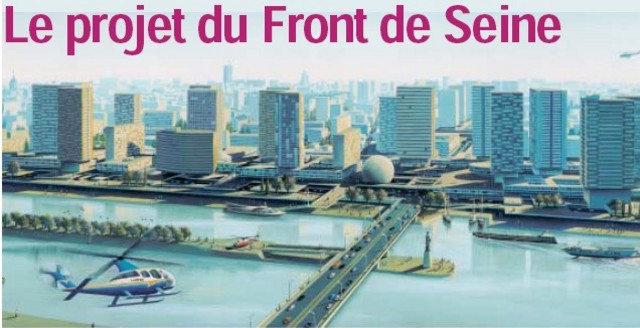 Le projet Front de Seine est confié à Henri Pottier