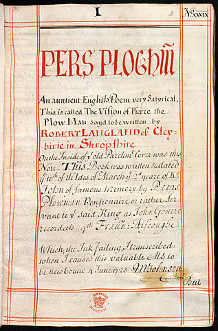 poem of Piers Plowman