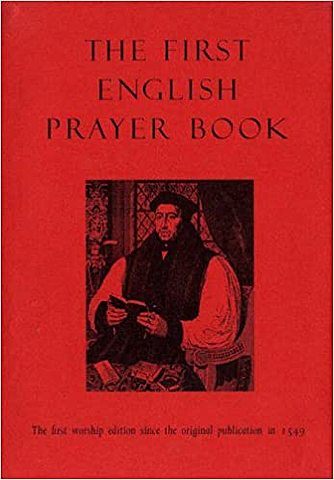 The first version of the English prayer book