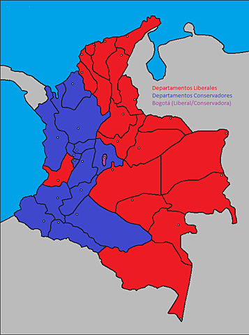 Violencia bipartidista Conservadores y Liberales