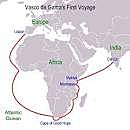 Vasco da Gama was sponsored by country Africa.