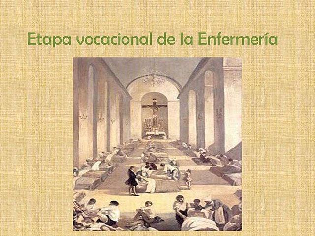 Introducción a La Etapa Vocacional Del Cuidado