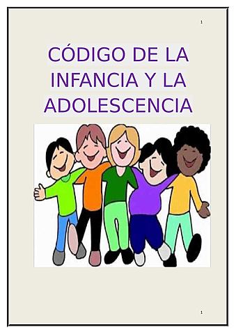 Código de la Infancia y la Adolescencia