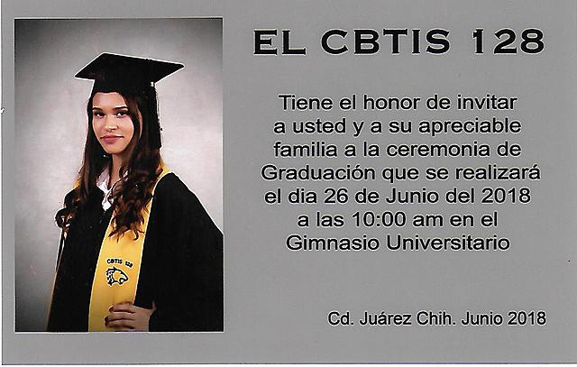 Graduación del CBTIS