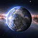 Espacio y planeta tierra