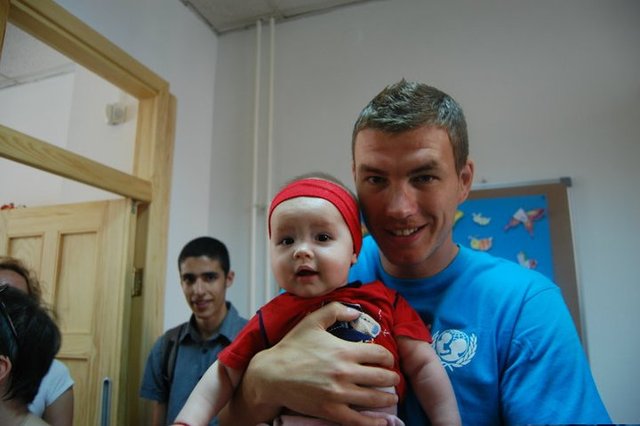 Goodwill Ambassador Edin Džeko opens new premises of Early Childhood Development Centre
