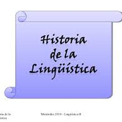 Timeline: Autores que se ocuparon de la linguística