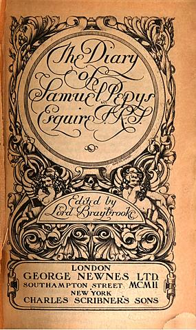 Samuel Pepys ends his diary