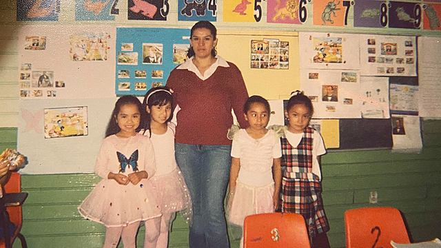 Baile de la primavera en la primaria
