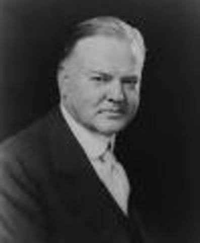 Herbert Hoover as president