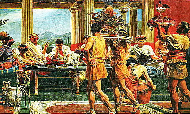 Los Banquetes Romanos
