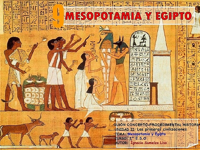 MESOPOTAMIA Y EGIPTO