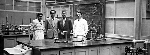 Laboratorio de la Farmacia del hospital de Jesus