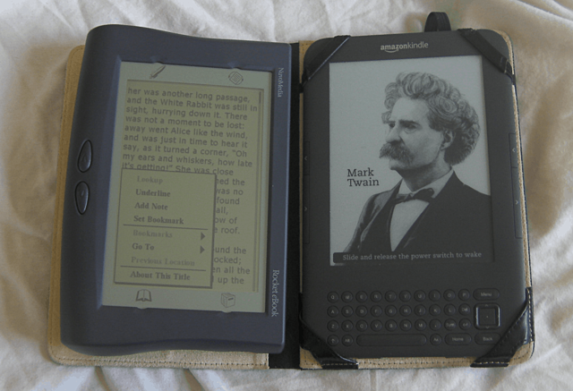 Aparece el primer e-book