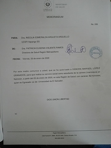 Dia 1 en UCSF Ilopango