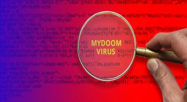 2004. Se libera uno de los virus más agresivos de la historia de la informática el virus gusano Mydoom-A